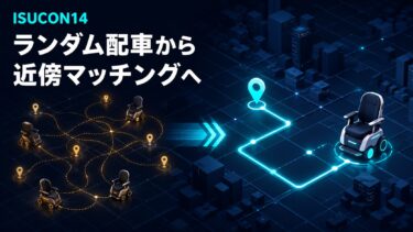 【ISUCON14】ランダム配車を近傍マッチングへ——乗車地点に近い椅子を選ぶ